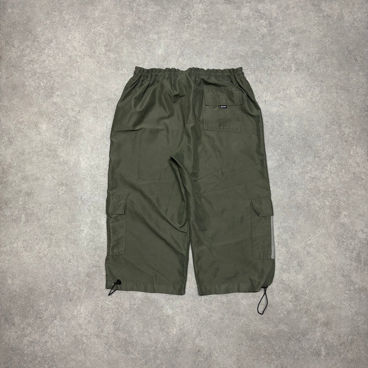 Vintage Fubu Long Khaki Shorts (XXL)