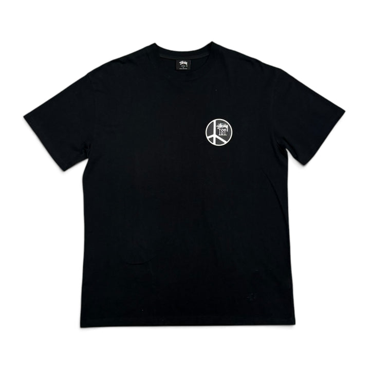 Stussy Black Graphic T-shirt (M)