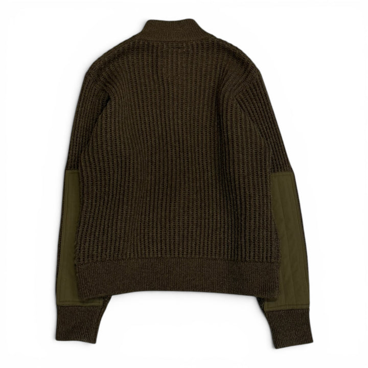 Stussy Patch Zip Up Jumper Green (S)