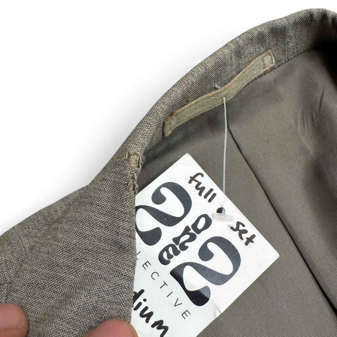 90's Vintage Comme Des Garcons Grey Two Piece Suit (M)