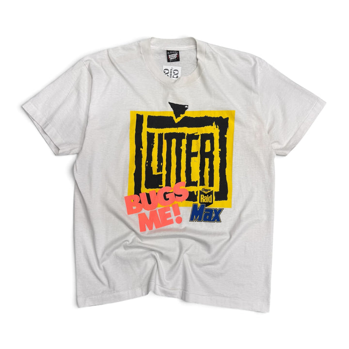 Vintage Raid Max Bug Me Graphic T shirt White (XL)