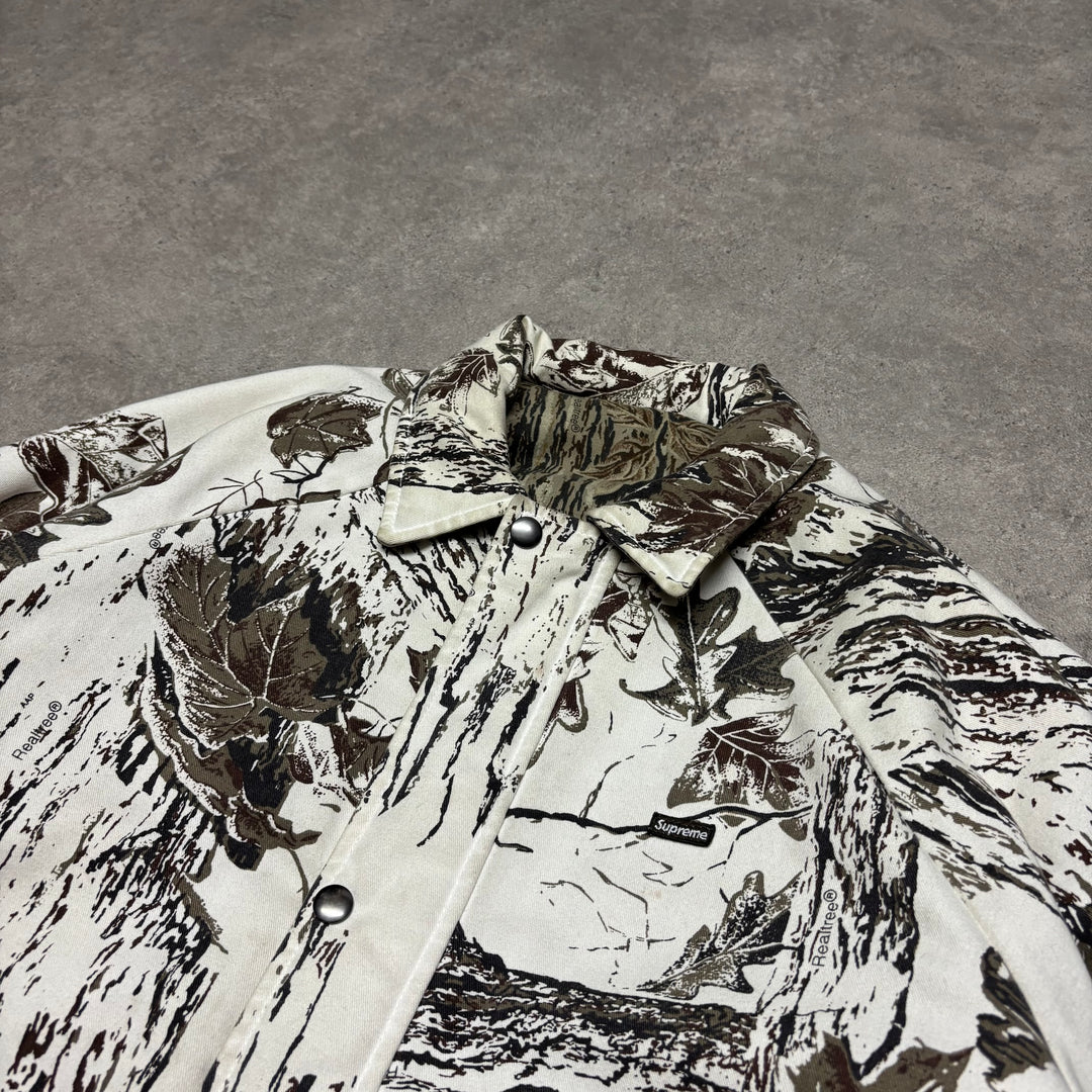 Supreme Real Tree Camo Reversible Padded Jacket (M)