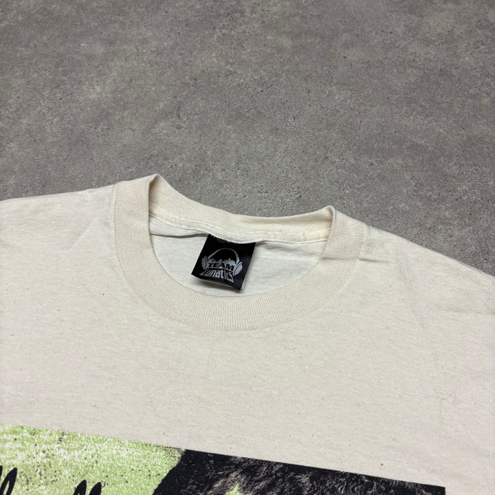 Vintage Nellyville Team Lunatics Cream Graphic T-Shirt (L)