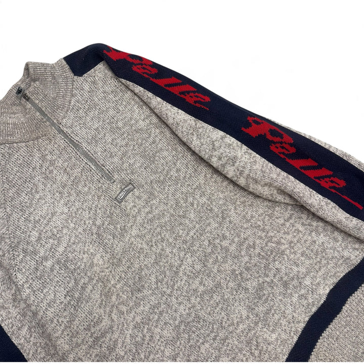 Vintage Pelle Pelle Knitted Jumper Grey (L)