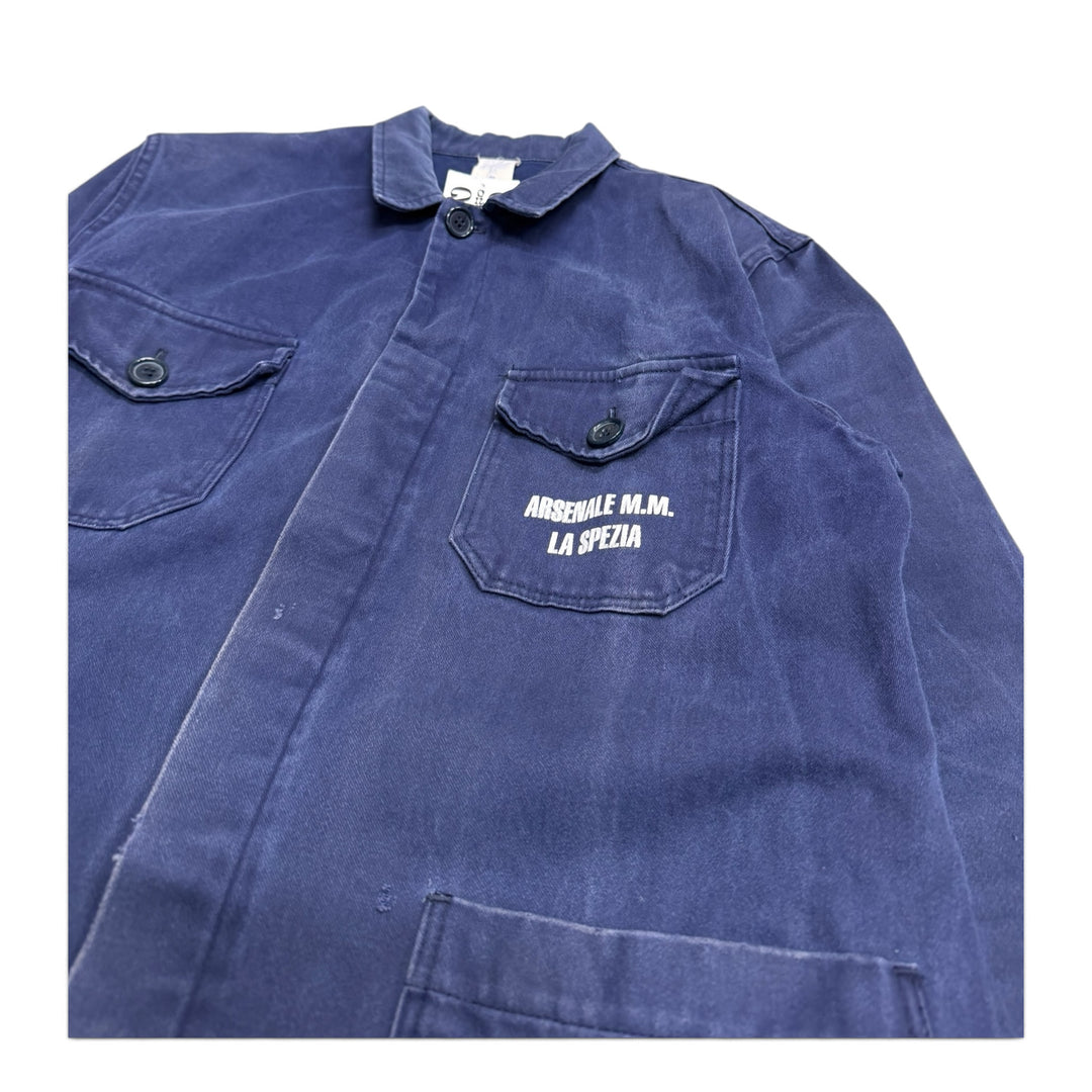 Vintage French Chore Jacket Navy (M)