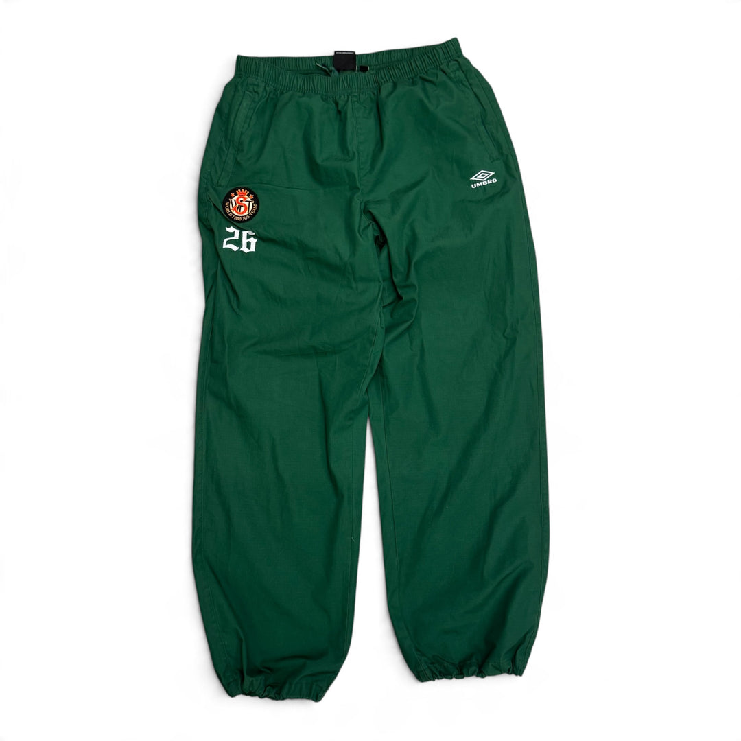 Supreme X Umbro Cotton Ripstop Track Joggers Green (M)