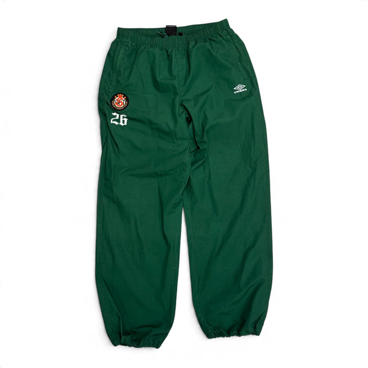 Supreme X Umbro Cotton Ripstop Track Joggers Green (M)