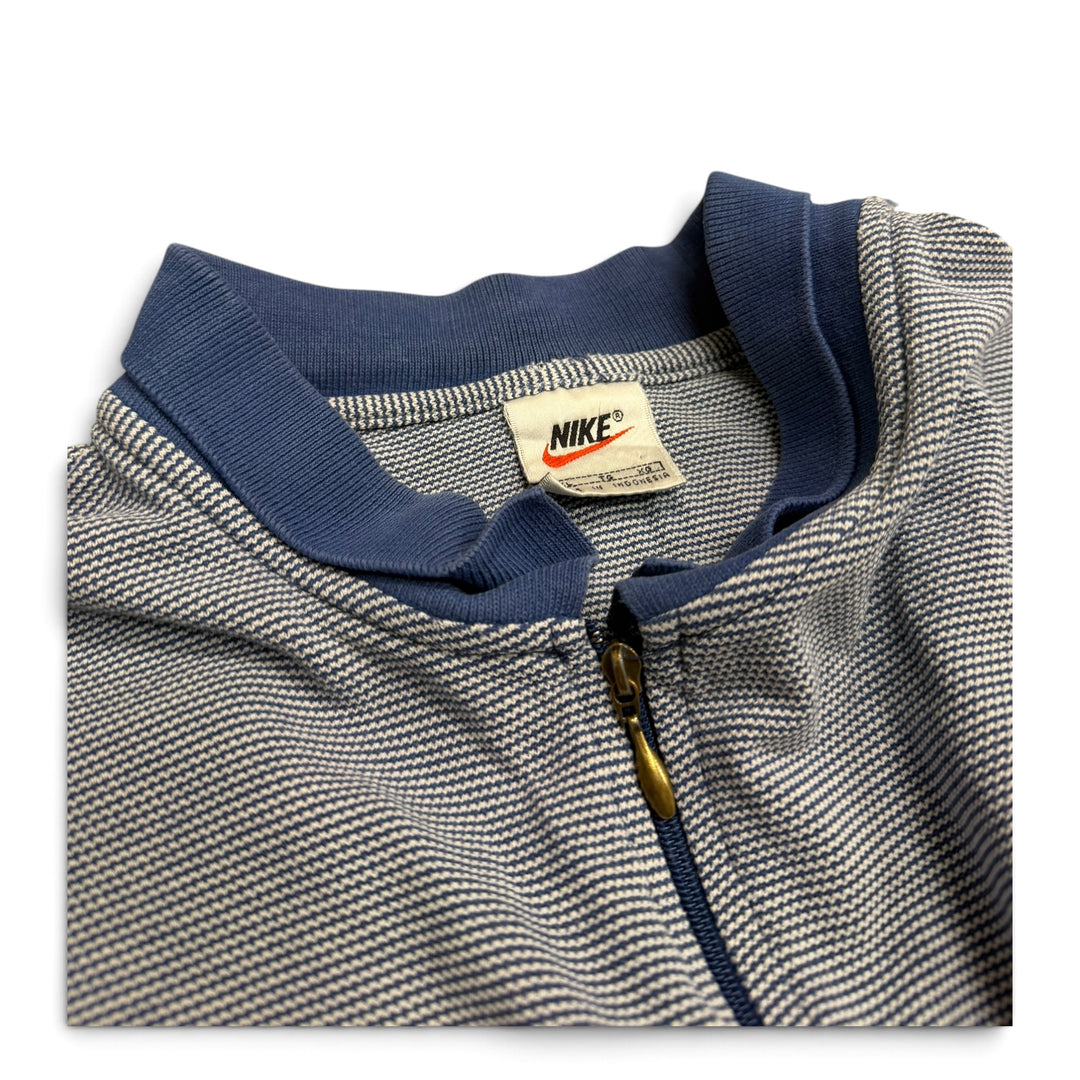 Vintage Nike Polo T shirt Blue (XL)
