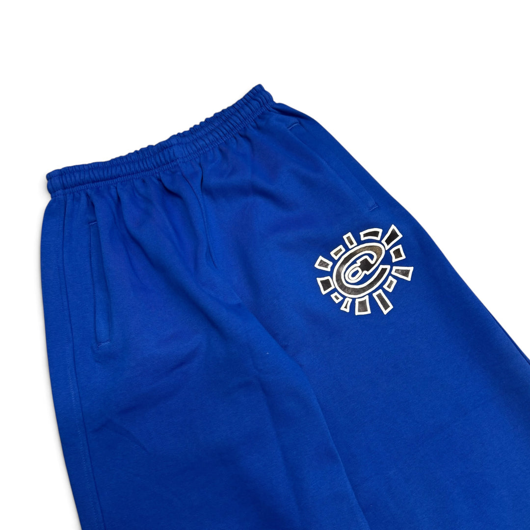 Always Do What You Should Do Blue Tracksuit Bottoms (L)