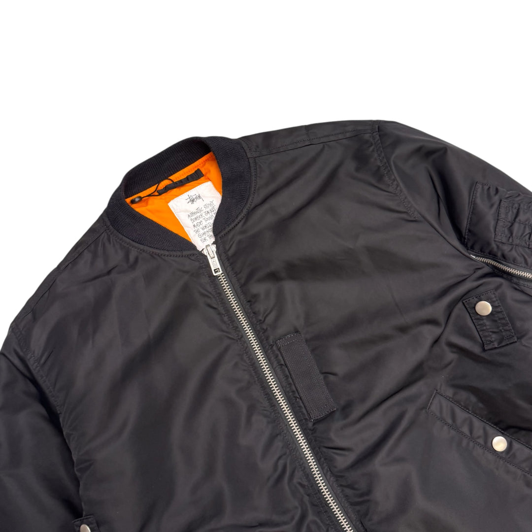 Stussy MA - 1 Bomber Jacket Black (M)