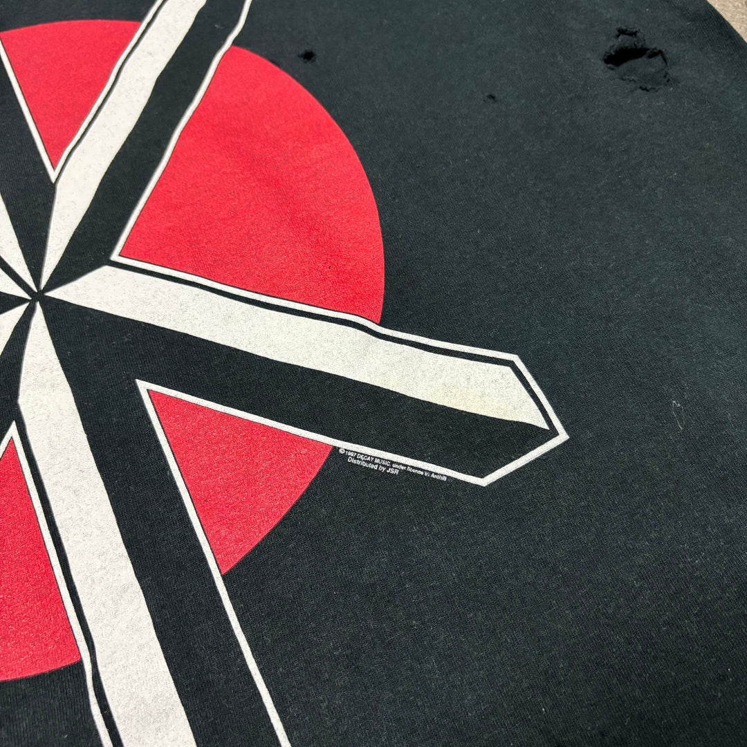 97' Vintage Dead Kennedys Black Graphic T-Shirt (XL)