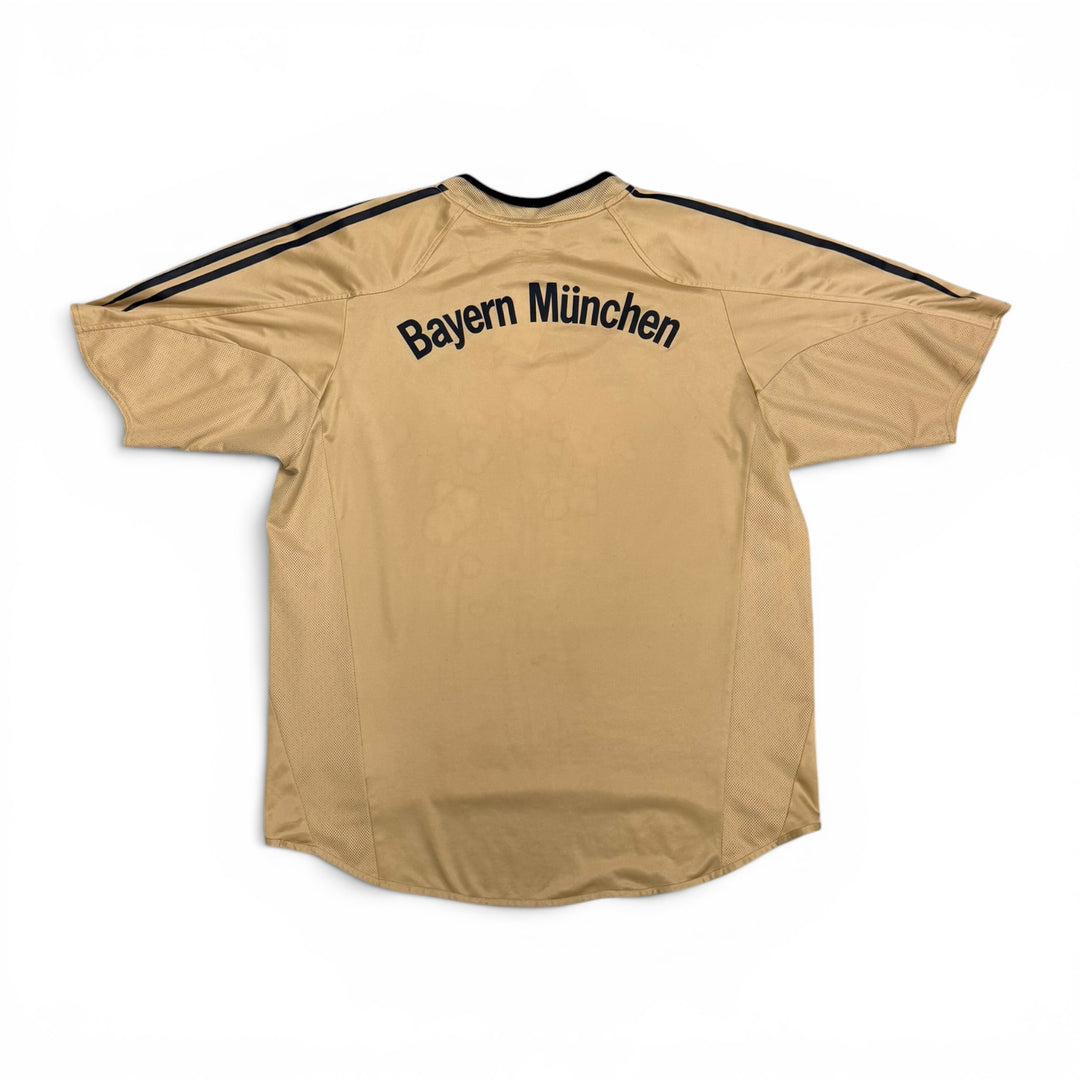 2004/05 Vintage Bayern Munchen Away Shirt Gold (XL)