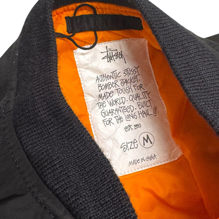 Stussy MA - 1 Bomber Jacket Black (M)