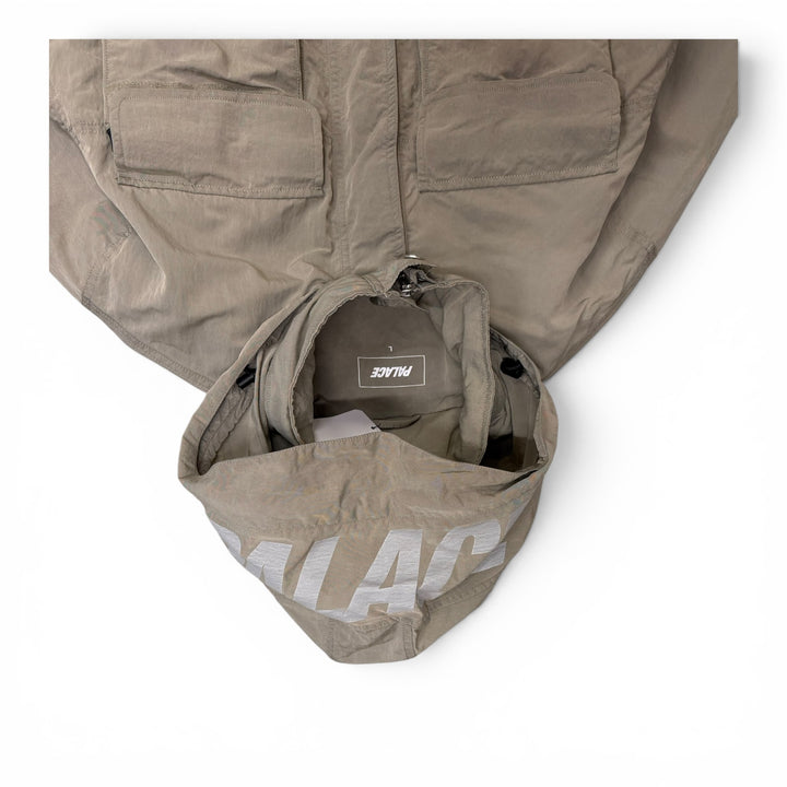 Palace Bello Stone Grey Pullover Jacket (L)