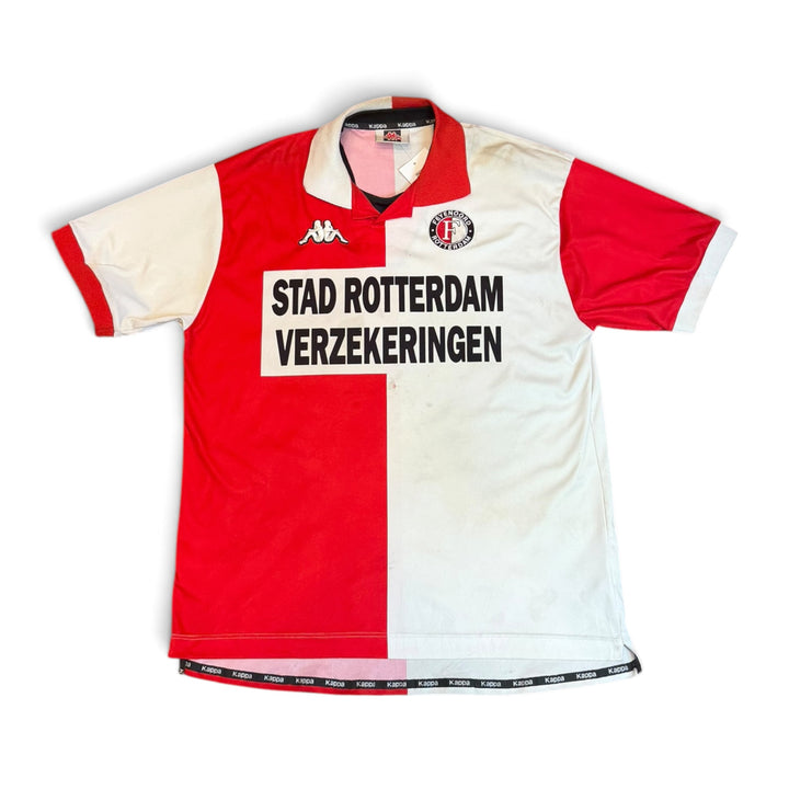 Vintage Kappa Feyenoord Red & Home Football Shirt (XXL)