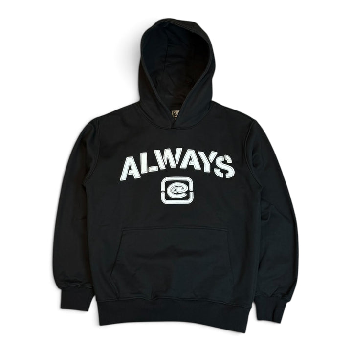 Always Do Black Spell Out Pullover Hoodie (M)