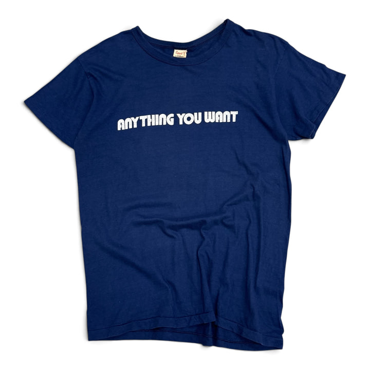 80's Vintage Navy Audio Unlimited Graphic T-Shirt (L)