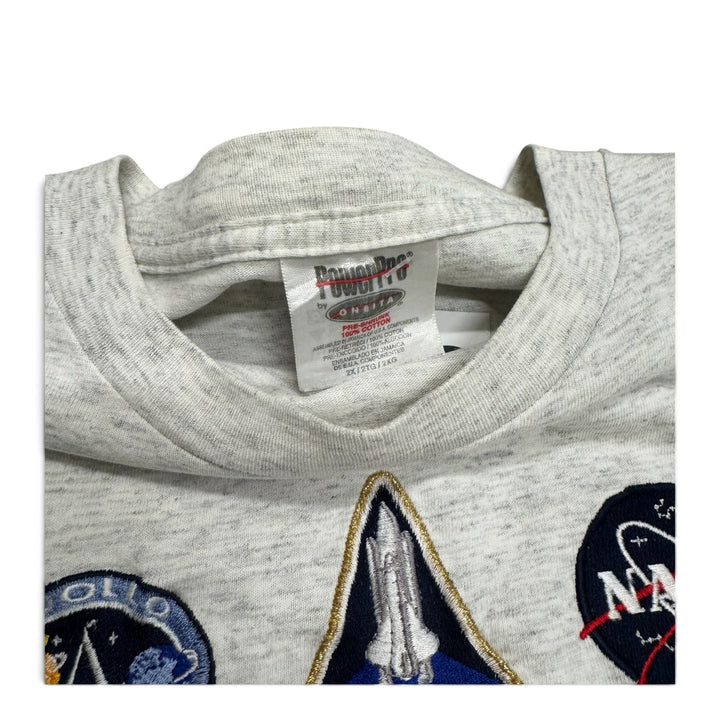 Vintage Kennedy Space Center Graphic T shirt Gray (XXL)