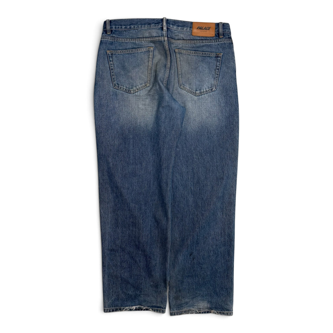 Palace P90 Baggy Denim Jeans Blue (34)
