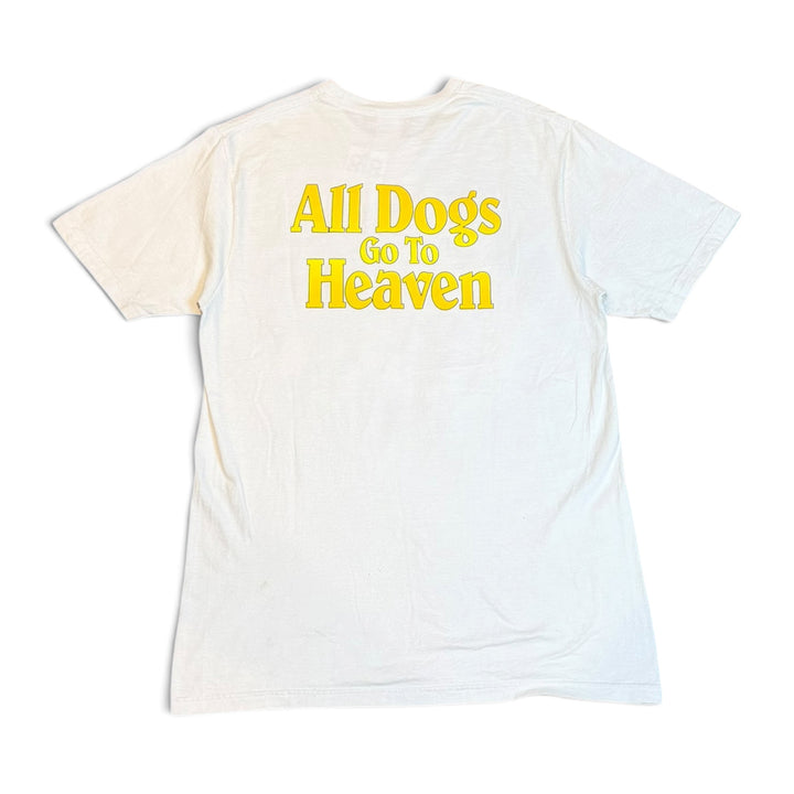 Supreme White All Dogs Go To Heaven T-Shirt (M)