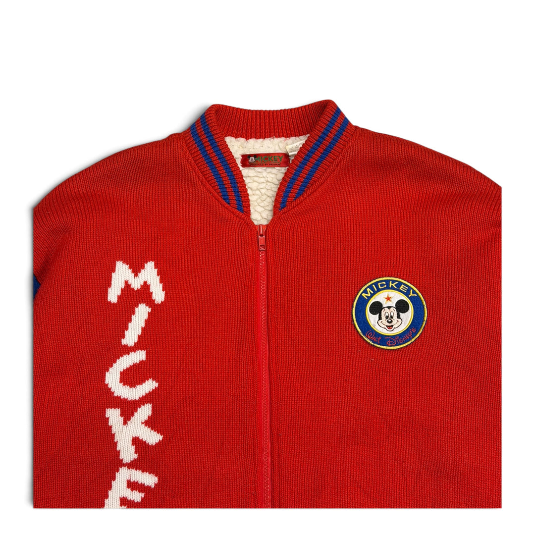 Vintage Walt Disney Mickey Fleece Lined Jacket (L)