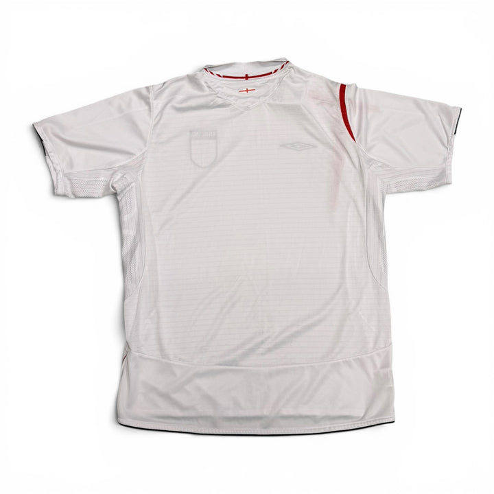 2005 Vintage England Umbro White Football Shirt (L)