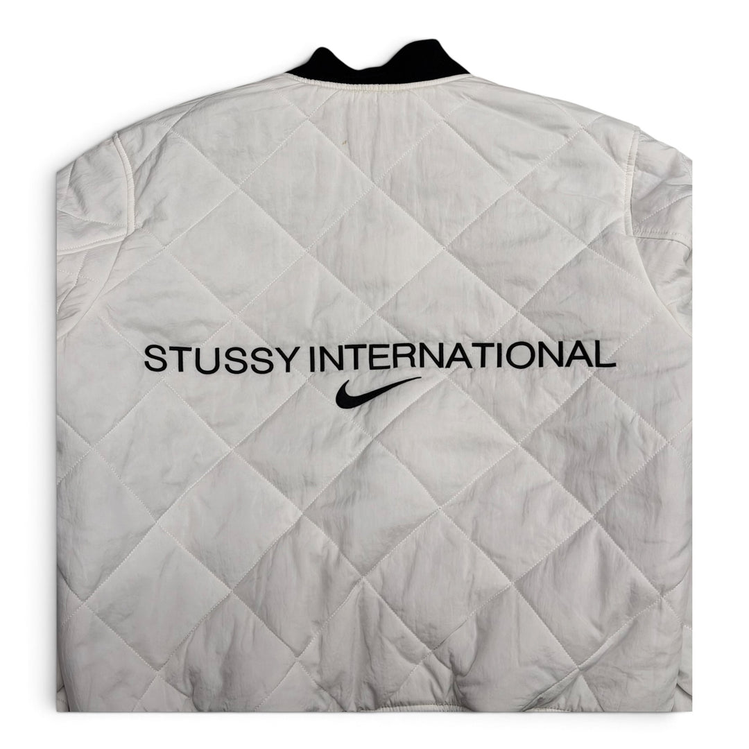 Nike X Stussy Reversible Bomber Jacket Black & White (XS)