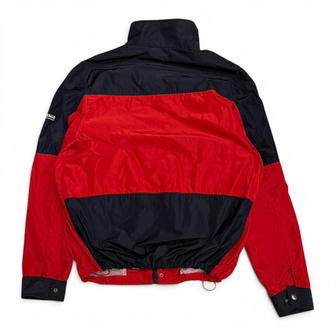 90's Vintage Polo Ralph Lauren Navy & Red Sailing Jacket (XXL)