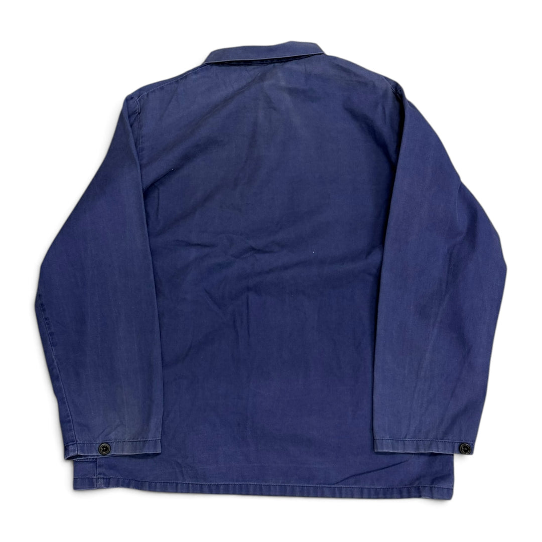 Vintage French Chore Jacket Faded Blue (M)