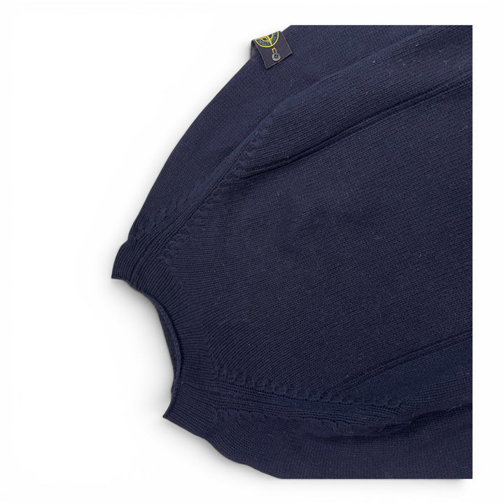 Vintage Stone Island Wool Jumper Navy (L)