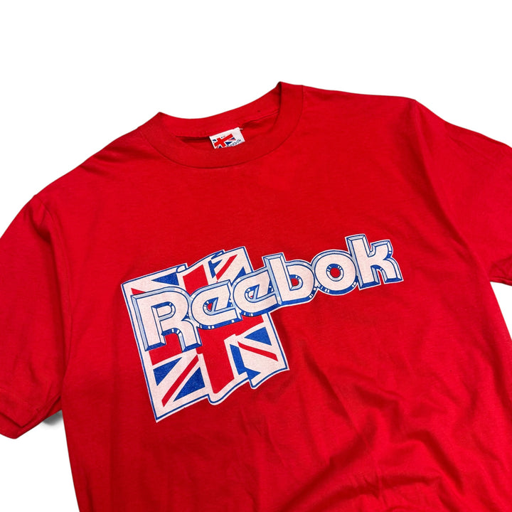 Vintage Reebok Red Graphic T-Shirt (XL)