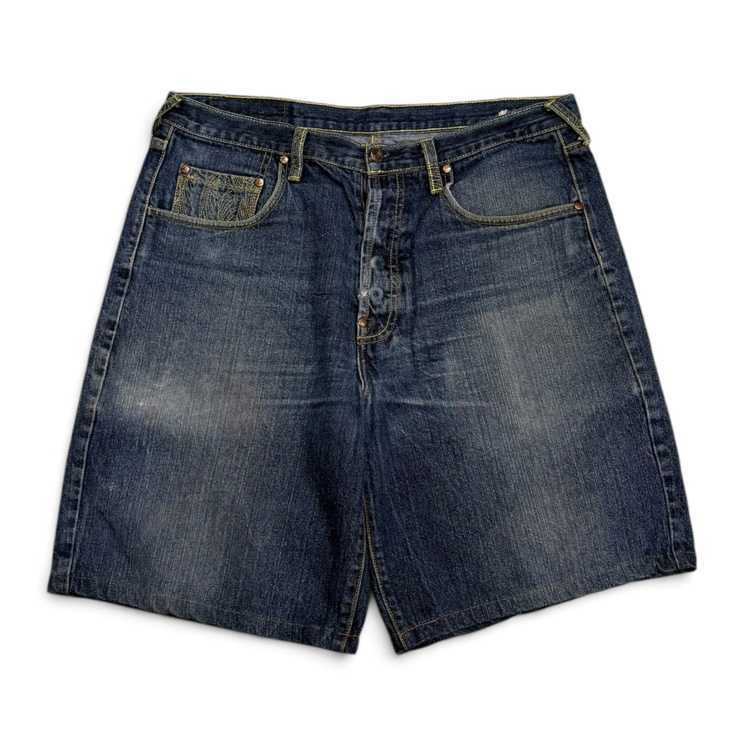 Vintage Rmc Hip Hop Baggy Shorts Blue (36)