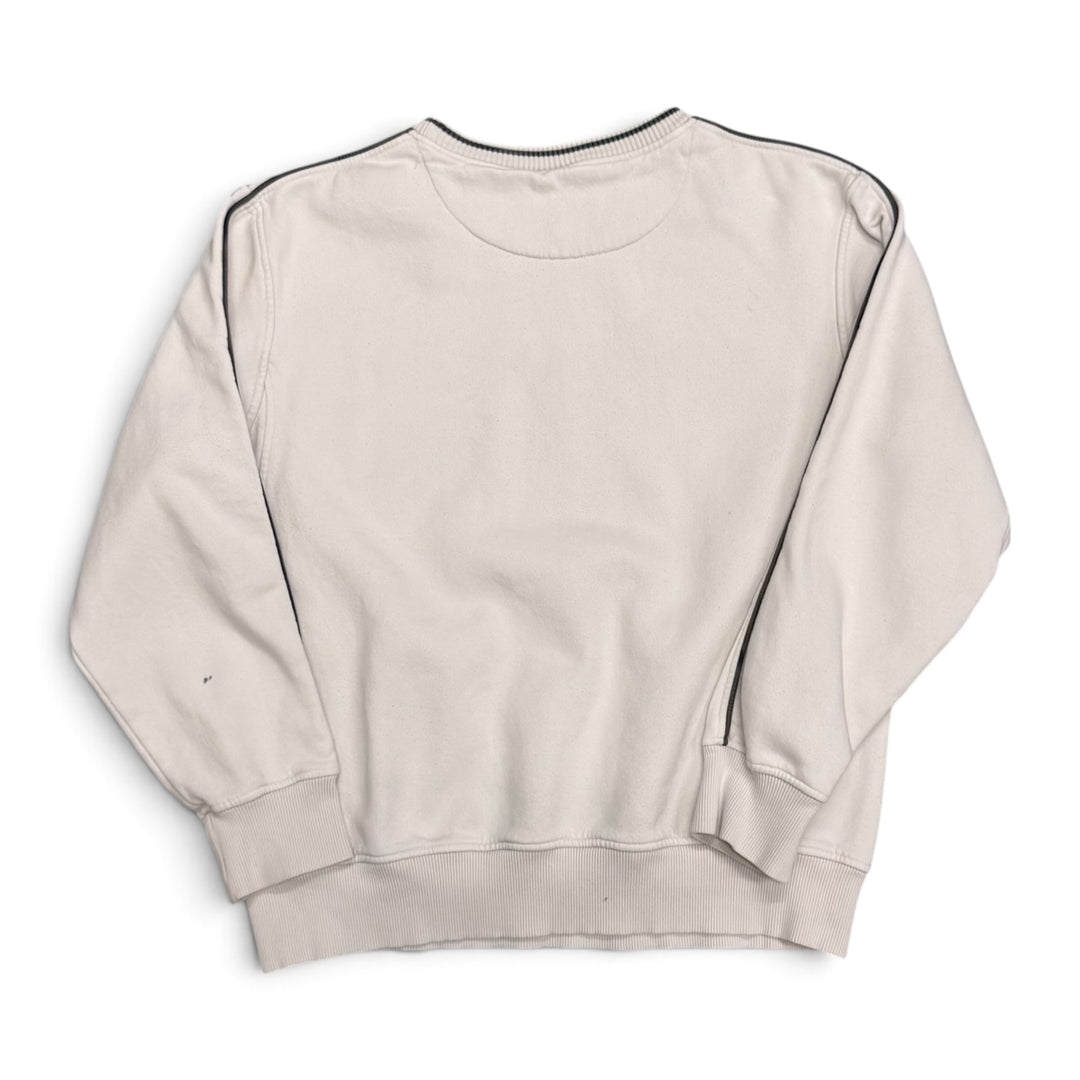 00's Vintage Nike White Central Swoosh Sweatshirt (L)