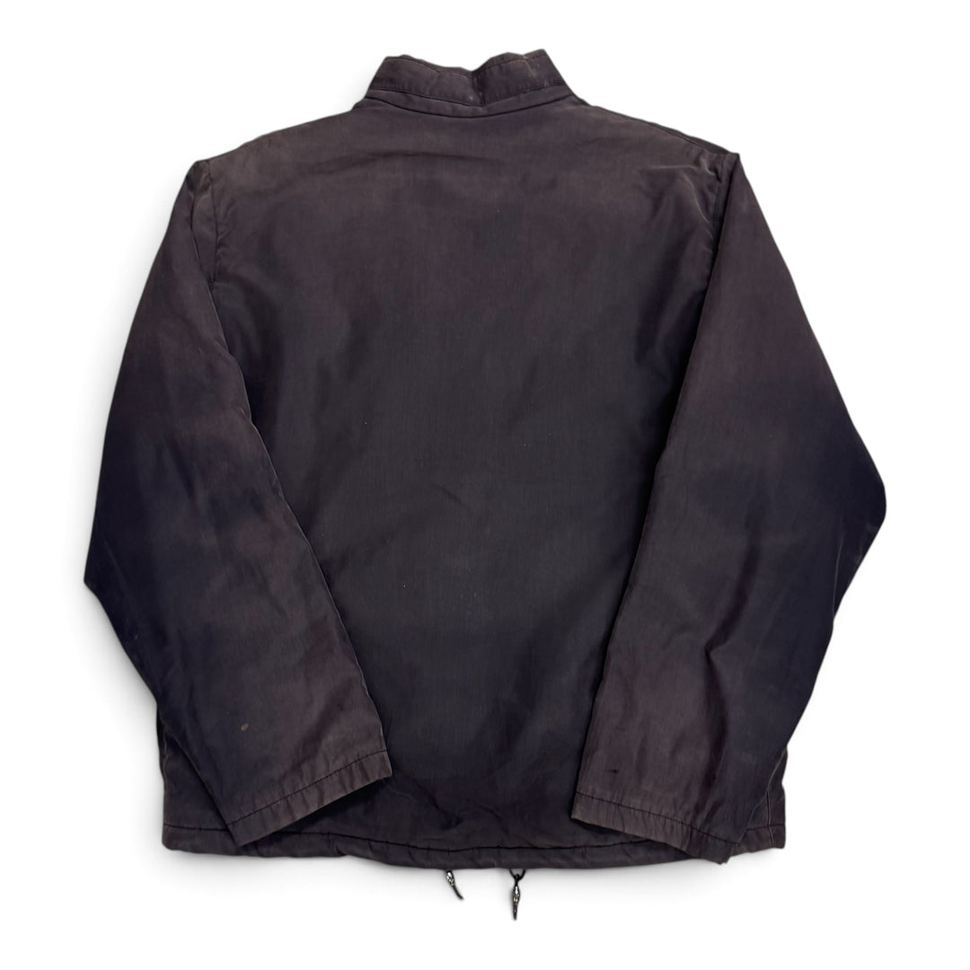 Vintage Burberrys Zip Up Jacket Faded Navy (M)