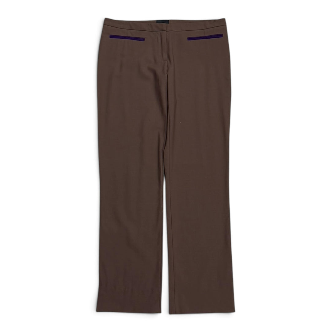 Vintage Fendi Straight Fit Trousers Light Brown (30)