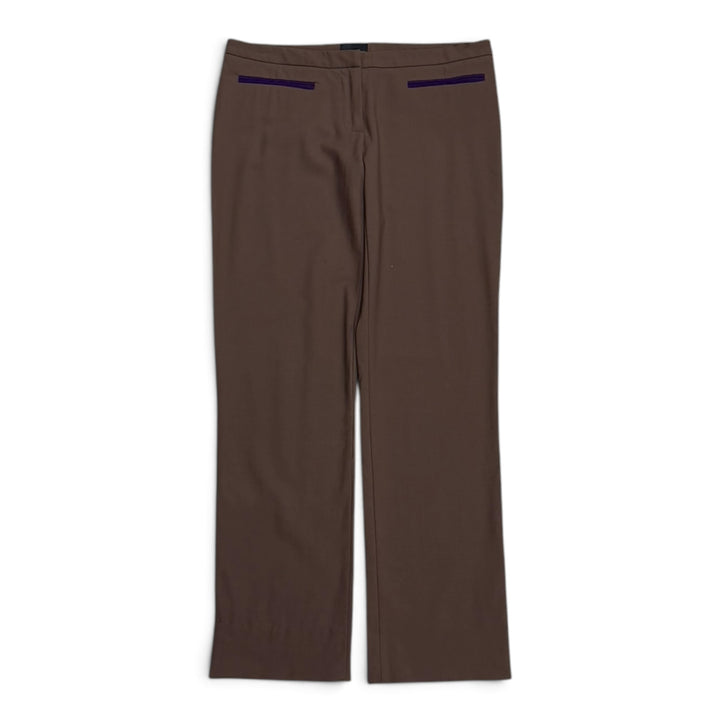 Vintage Fendi Straight Fit Trousers Light Brown (30)