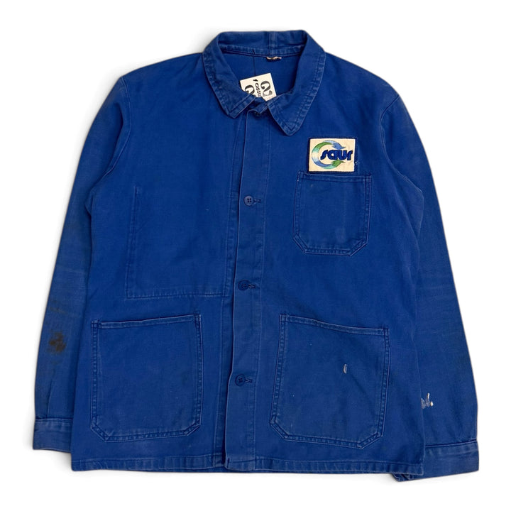 Vintage French Chore Jacket Blue (S)