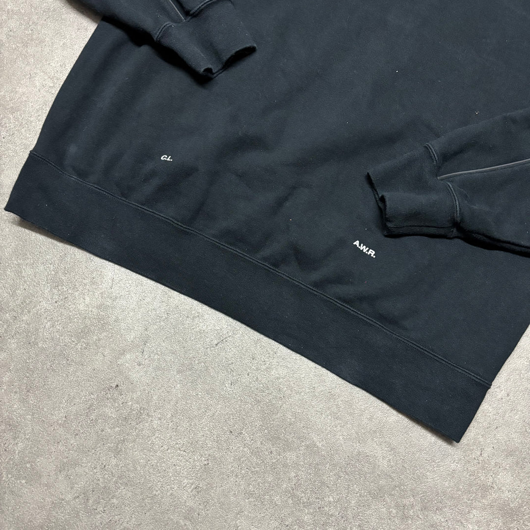 Nocta x Nike Central Swoosh Black Pullover Hoodie (XL)