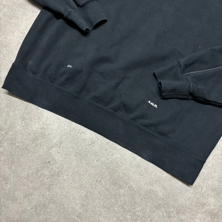 Nocta x Nike Central Swoosh Black Pullover Hoodie (XL)