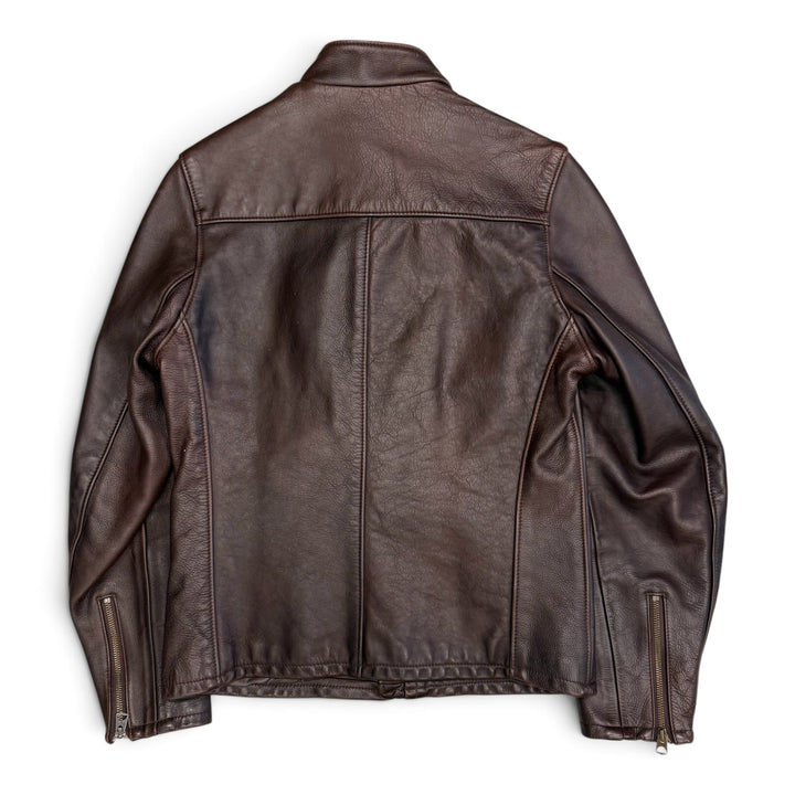 Vintage Schott Real Leather Jacket Brown (S)
