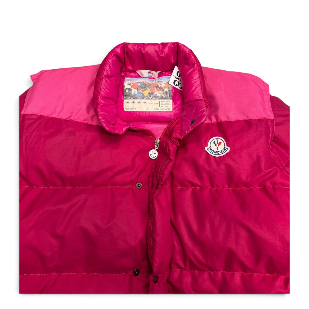 Vintage Moncler Puffer Jacket Pink (L)