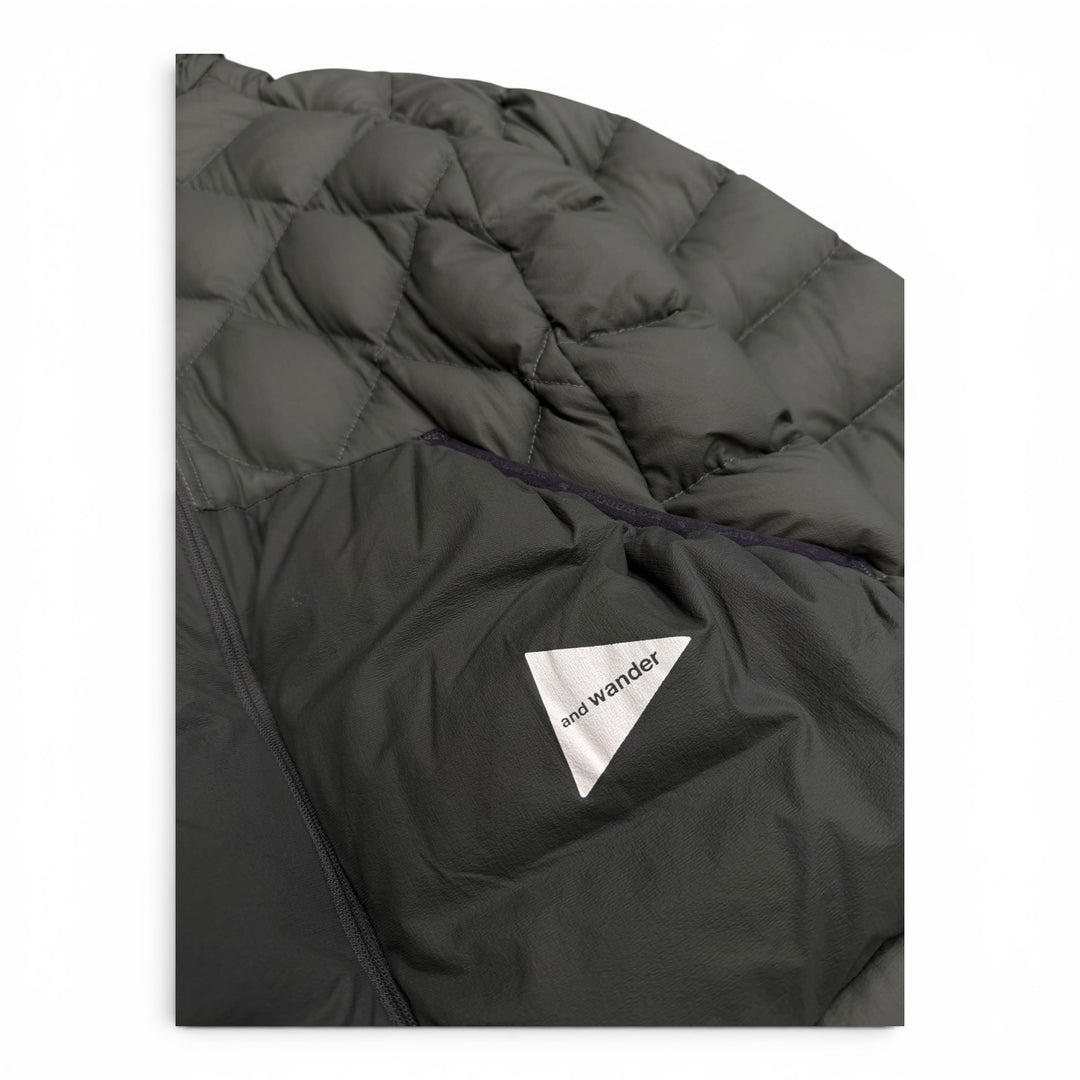 And Wander Puffer Jacket Green (M)