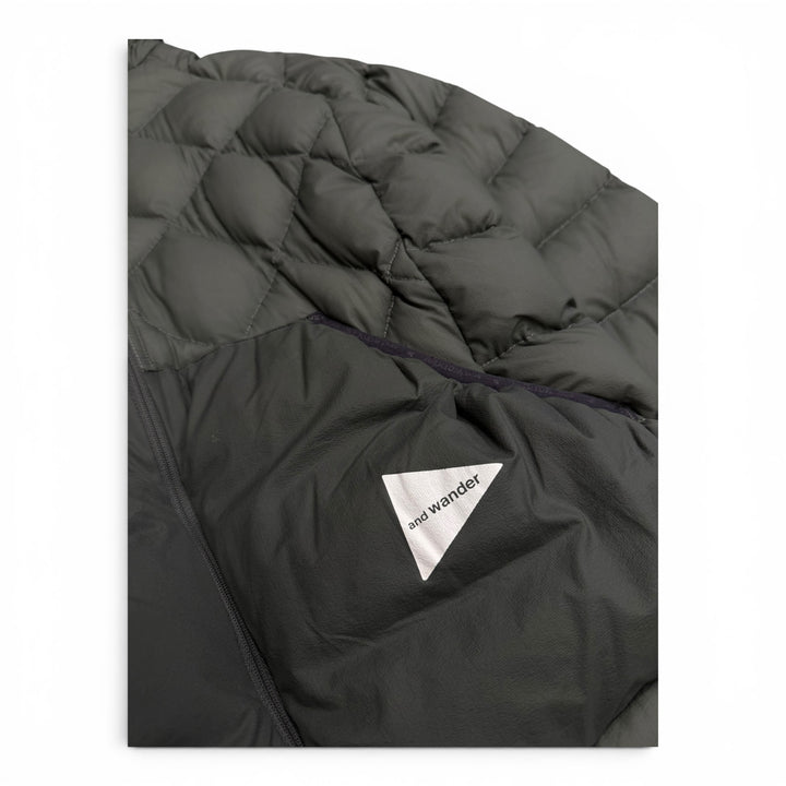 And Wander Puffer Jacket Green (M)