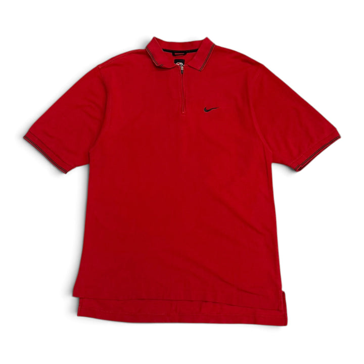 Vintage Nike Tiger Woods Red Golf Polo Shirt (L)