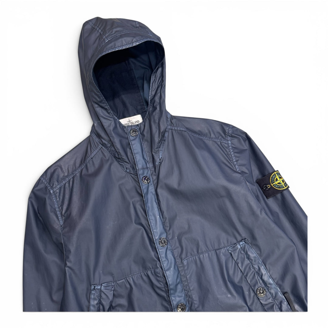 Stone Island Mussola Gommata Jacket Navy (L)