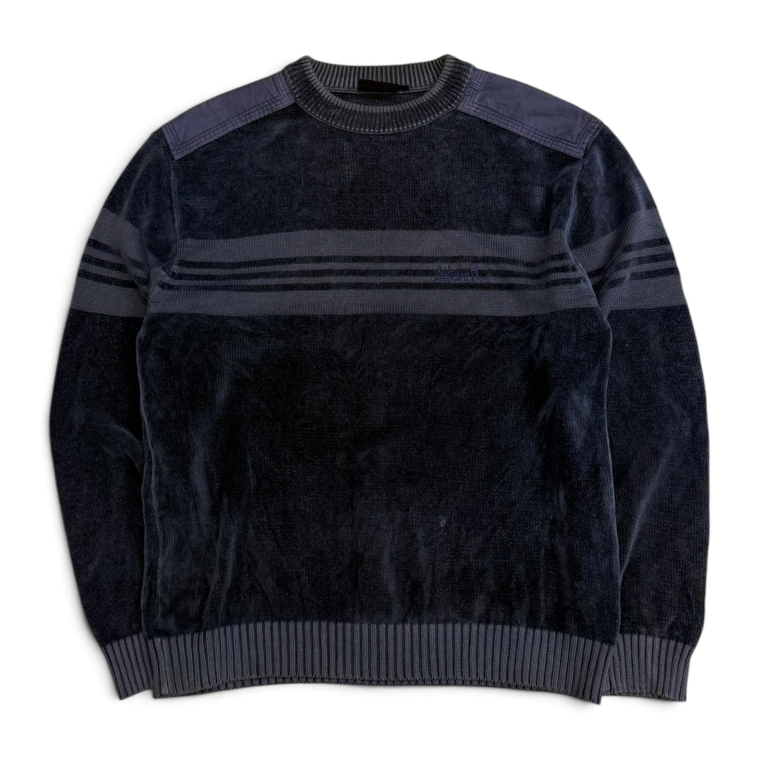 Vintage Quicksilver Crew Neck Jumper Blue (M)