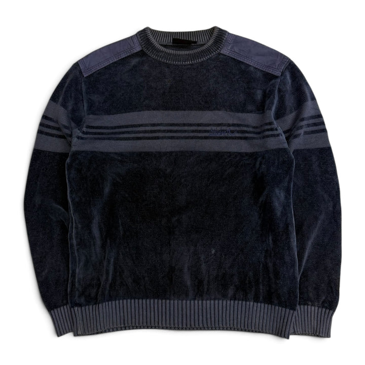 Vintage Quicksilver Crew Neck Jumper Blue (M)