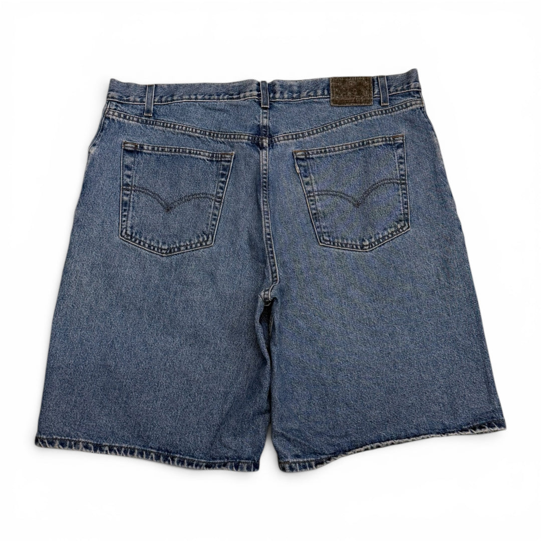 Vintage Levi's Silver Tab Baggy Shorts Blue (42")