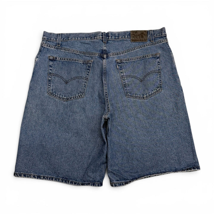Vintage Levi's Silver Tab Baggy Shorts Blue (42")