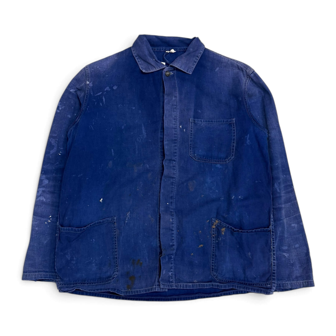Vintage French Chore Jacket Blue (S)